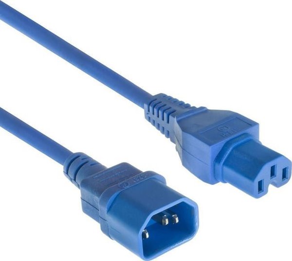 Καλώδιο τροφοδοσίας MicroConnect Microconnect PE1415B18 καλώδιο τροφοδοσίας Μπλε 1,8 m C14 panel C15 panel