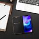 Θήκη LUNA Book Gold για XIAOMI Redmi Note 14 4G (GLOBAL - 164,84mm x 78,15mm x 8,16mm) μαύρο