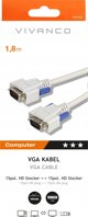 Καλώδιο Vivanco Vivanco καλώδιο VGA 1.8m (45445)