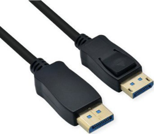 Καλώδιο Roline ROLINE DisplayPort Καλώδιο v2.0 DP ST - ST μαύρο 1,5m