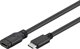 Καλώδιο PremiumCord USB-C σε USB-C 3.1, 1m, Μαύρο (ku31mf1)