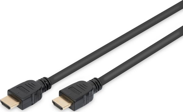 Καλώδιο Digitus HDMI Ultra High Speed, HDMI Αρσενικό σε Αρσενικό, 1m, Μαύρο (DB-330124-010-S)