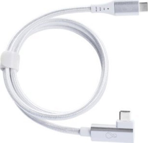 Καλώδιο USB Bachmann USB-C - USB-C 0.7 m Ασημί