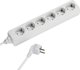 Καλώδιο τροφοδοσίας Vivanco Vivanco extension cord 6 sockets 1.4m, white (28258)