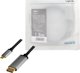 Kabel USB LogiLink USB-C - HDMI 1.8 m Czarno-srebrny (CUA0100)