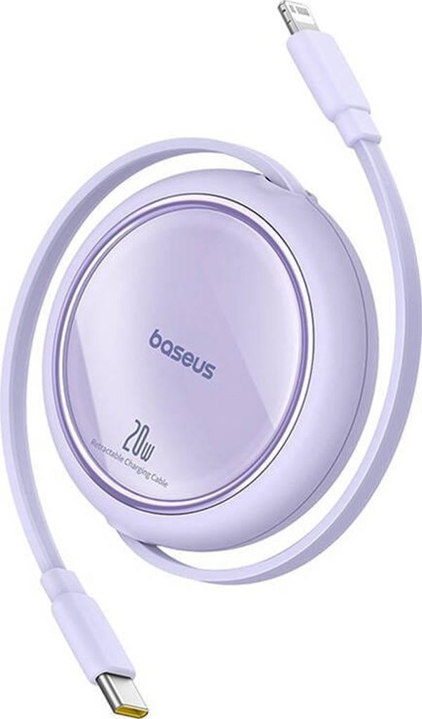 Καλώδιο USB Baseus Καλώδιο USB Baseus Free2Pull USB-C do iP 20W 1m (μωβ)