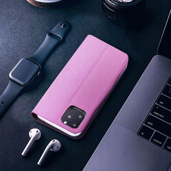 Θήκη Βιβλίου SENSITIVE για SAMSUNG A56 5G ροζ