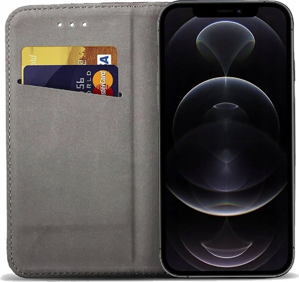 Θήκη Kabura Smart Case βιβλίο για IPHONE 13 PRO μαύρο