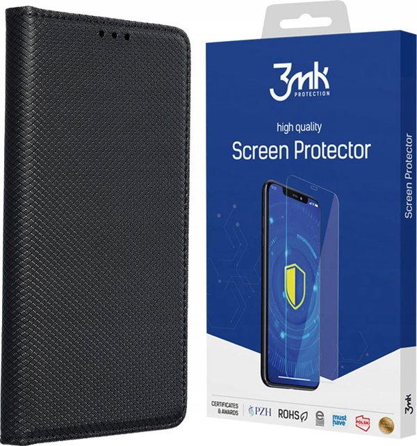 Θήκη Kabura Smart Case βιβλίο για IPHONE 13 PRO μαύρο