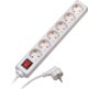 Καλώδιο τροφοδοσίας Vivanco Vivanco extension cord 6 sockets 1.4m with switch, white (28260)