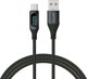 Καλώδιο USB Savio CL-172 USB-A σε USB-C, 1m, Μαύρο, Fast Charging & Data Transfer 480 Mbps