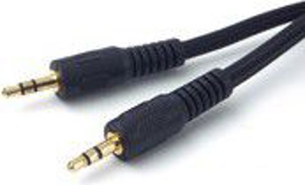 Καλώδιο MicroConnect Jack 3.5mm - Jack 3.5mm 10m μαύρο (AUDLL10)