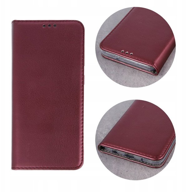 Θήκη SMART MAGNETO για MOTOROLA G56 5G μπορντό