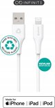Καλώδιο USB eStuff Lightning - USB-A 1 m Λευκό (ES601170-BULK)