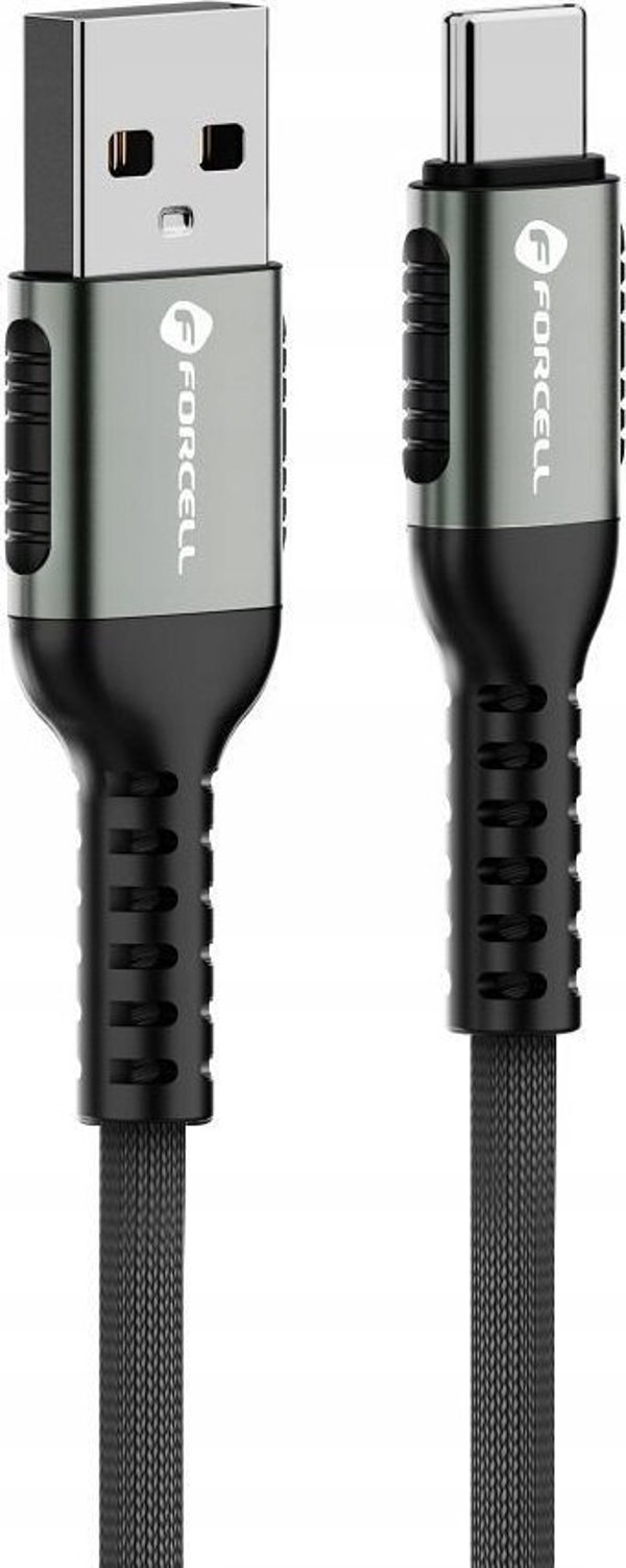 Καλώδιο USB ForCell FORCELL F-ENERGY C256 καλώδιο USB A σε Τύπο C QC3.0 3A 66W Cafule 1,2 m μαύρο