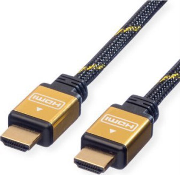 Καλώδιο Roline ROLINE GOLD HDMI HS Cable+Eth. A-A. M/M. 1.5m