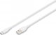 Καλώδιο USB Digitus USB-A σε USB-C, 2.0, Σιλικονούχο, 1m, Λευκό