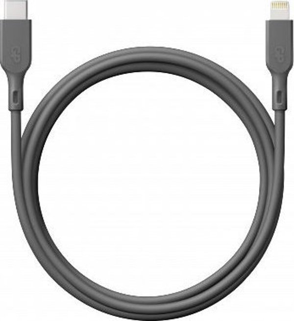 Καλώδιο USB GP USB-C - Lightning 1 m Γκρι (160GPCL1P-C1)