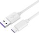 Καλώδιο USB PremiumCord USB-A - USB-A 1 m Λευκό (ku31cp1w)