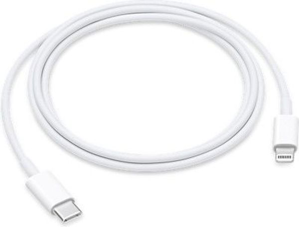 Καλώδιο USB Apple USB-C - Lightning 1 μ. Λευκό (MQGJ2ZM/A)