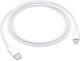 Καλώδιο USB Apple USB-C - Lightning 1 μ. Λευκό (MQGJ2ZM/A)