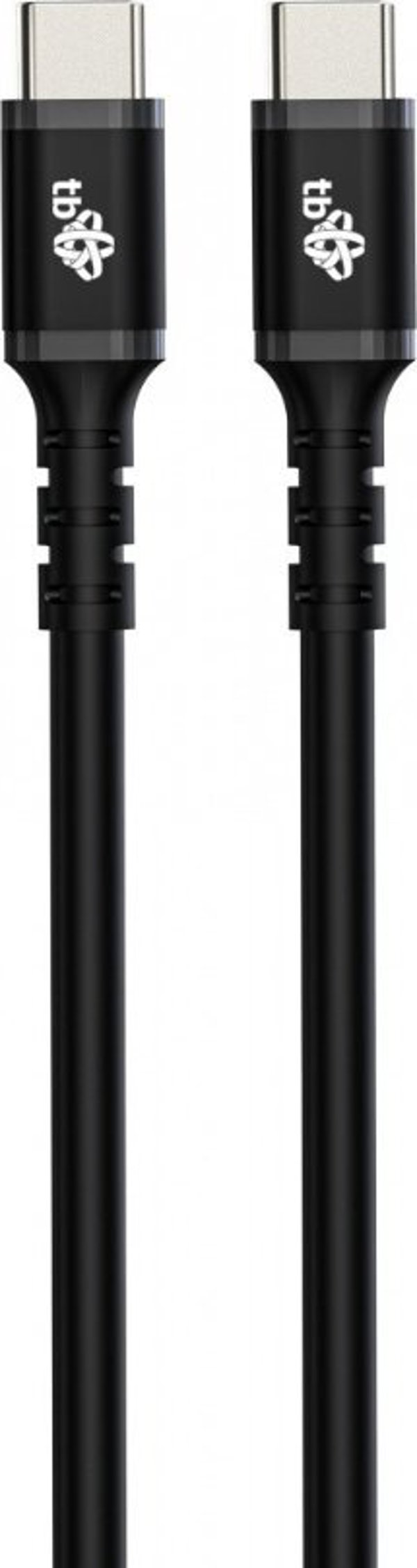 Καλώδιο USB TB Print USB-C - USB-C 1 m Μαύρο (AKTBXKUCC2SI10B)