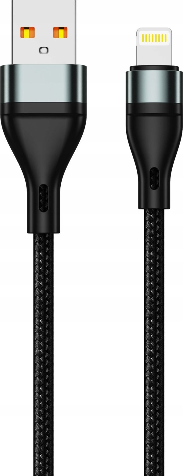 Καλώδιο USB Jellico JELLICO καλώδιο B16 Lightning 3.1A 1M Μαύρο