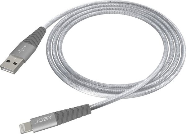 Καλώδιο USB Joby Lightning - USB-A 1.2 m Γκρι (JB01815-BWW)