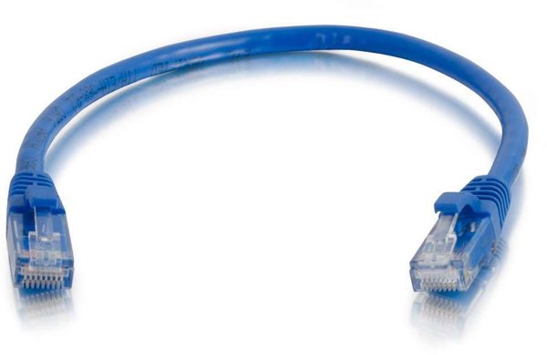 C2G Καλώδιο Δικτύου CAT6 UTP Patch 1m, Snagless, Μπλε