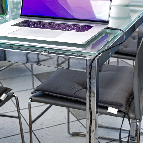 Καλώδιο USB InLine InLine® Μαγνητικό καλώδιο USB-C, USB-C αρσενικό/αρσενικό, 100W, μαύρο, 2μ