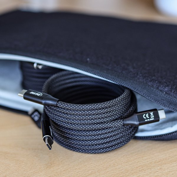 Καλώδιο USB InLine InLine® Μαγνητικό καλώδιο USB-C, USB-C αρσενικό/αρσενικό, 100W, μαύρο, 2μ