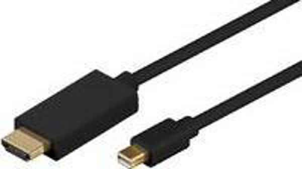 Καλώδιο MicroConnect DisplayPort Mini - HDMI 5m μαύρο (MDPHDMI5B)