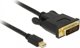 Delock DisplayPort Mini - καλώδιο DVI-D 3m μαύρο (83990) 1660258 4043619839902