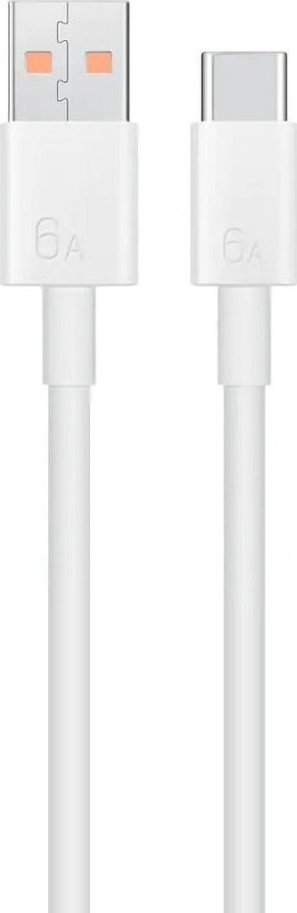 Techonic Καλώδιο USB-A σε USB-C HUAWEI SuperCharge 6A 66W - Λευκό