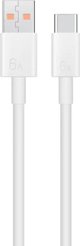 Techonic Καλώδιο USB-A σε USB-C HUAWEI SuperCharge 6A 66W - Λευκό