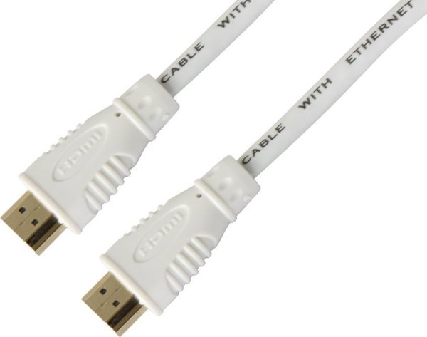 Καλώδιο Techly TECHLY HDMI Καλώδιο A M/M υψηλής ταχύτητας 5m λευκό