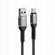 Καλώδιο USB A σε USB C FORCELL F-Energy QC4.0 3A 66W Cafule 0,25 m C256 μαύρο