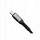 Καλώδιο USB A σε USB C FORCELL F-Energy QC4.0 3A 66W Cafule 0,25 m C256 μαύρο