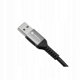 Καλώδιο USB A σε USB C FORCELL F-Energy QC4.0 3A 66W Cafule 0,25 m C256 μαύρο