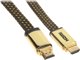 Καλώδιο HDMI - HDMI 3m χρυσό (HDMI-3.0-MFL)