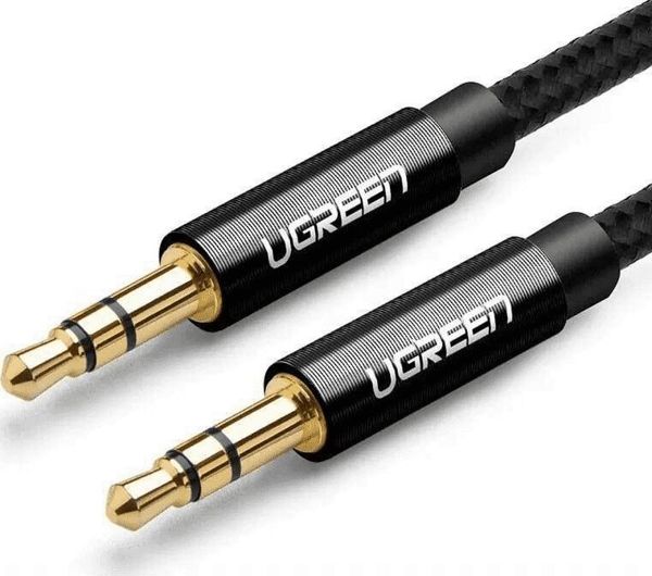 Καλώδιο Ugreen Jack 3.5mm - Jack 3.5mm 1m μαύρο (UGR648BLK)
