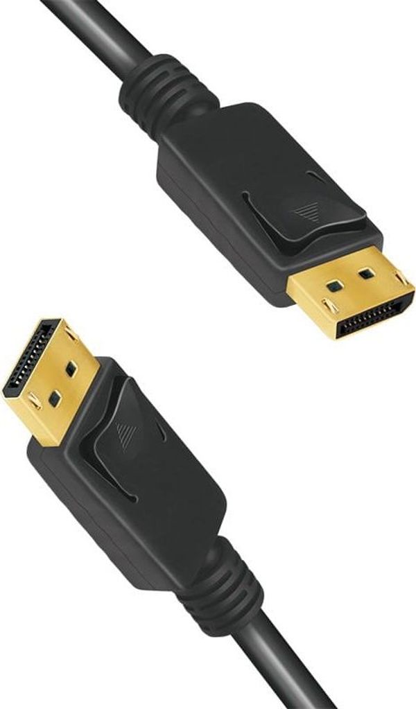 Καλώδιο LogiLink DisplayPort σε DisplayPort, 8K 60Hz/4K 120Hz, 5m, Μαύρο (CV0139)