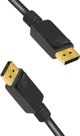 Καλώδιο LogiLink DisplayPort σε DisplayPort, 8K 60Hz/4K 120Hz, 5m, Μαύρο (CV0139)