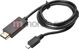 Καλώδιο USB Digitus HDMI USB Micro, 3m, Μαύρο (AK300307030S)