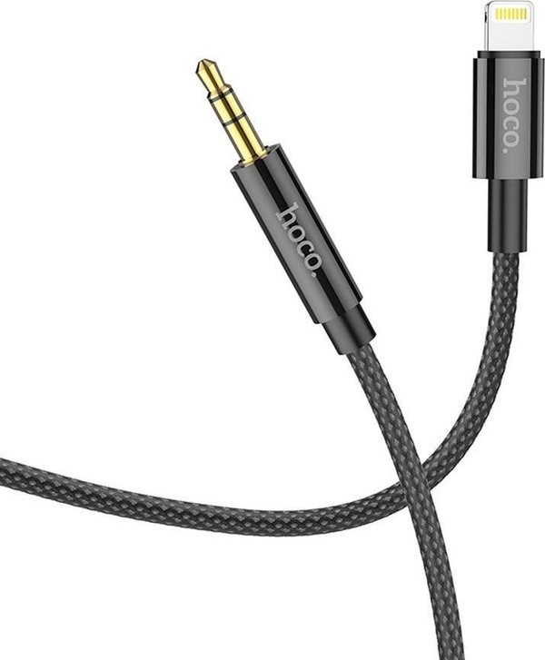 Kabel USB HOCO Audio Kabel - UPA19 AUX jack 3.5mm na lightning czarny