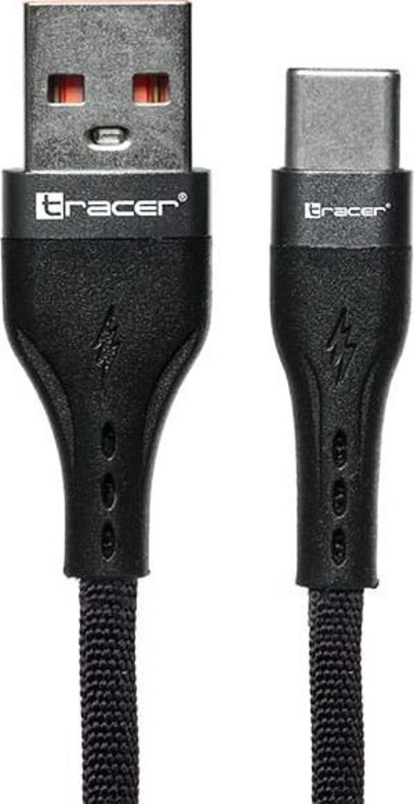Kabel TRACER USB A - Typ C 1m BK