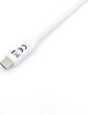 Καλώδιο USB Equip USB-C - USB-C 1 m Λευκό (128361)
