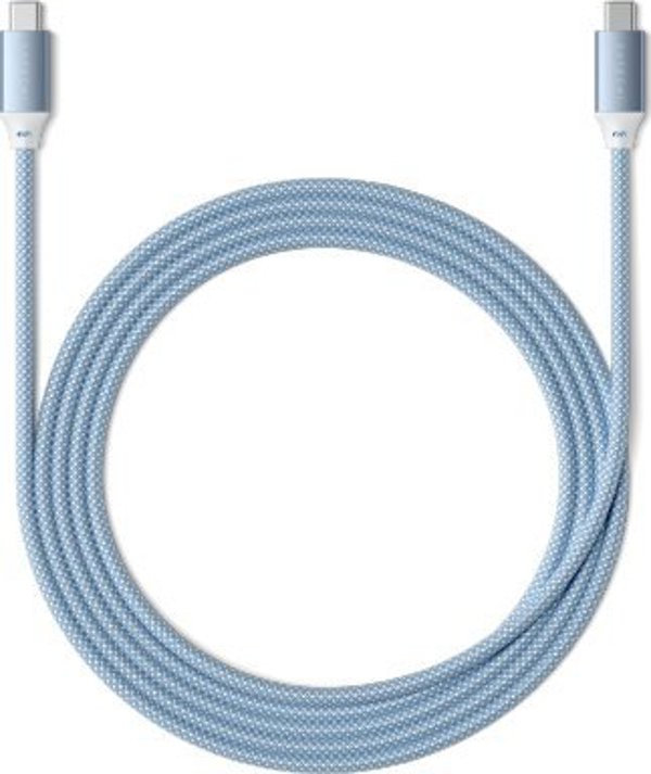 Καλώδιο USB Satechi Satechi - καλώδιο USB-C - USB-C 100W 2m (blue)