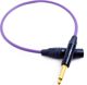 Καλώδιο Melodika Jack 6.3mm - XLR 8m μωβ