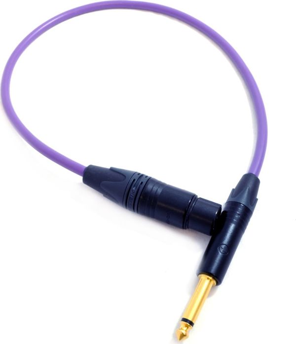 Καλώδιο Melodika Jack 6.3mm - XLR 8m μωβ